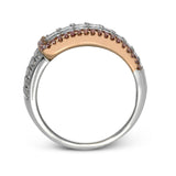 Simon - Set Fashion Ring In 18k Gold With Diamonds - Simon G. Jewelry