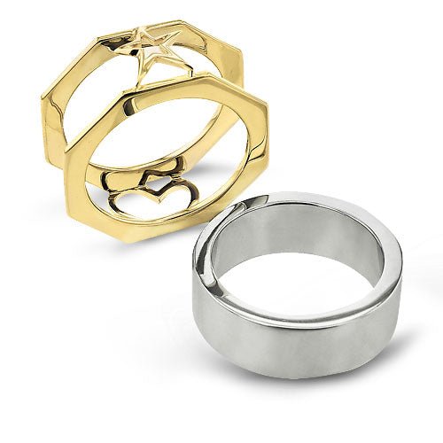 Smart Ring Jacket in 14k Gold - Simon G. Jewelry