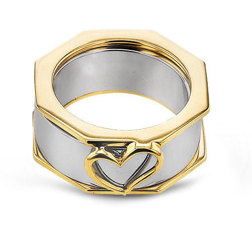 Smart Ring Jacket in 14k Gold - Simon G. Jewelry