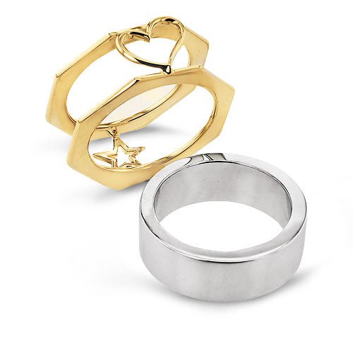 Smart Ring Jacket in 14k Gold - Simon G. Jewelry