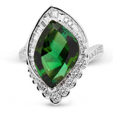 Tourmaline Color Ring in 18k Gold with Diamonds - Simon G. Jewelry