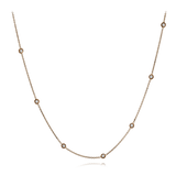 Trellis Necklace in 18k Gold with Diamonds - Simon G. Jewelry