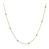 Trellis Necklace in 18k Gold with Diamonds - Simon G. Jewelry