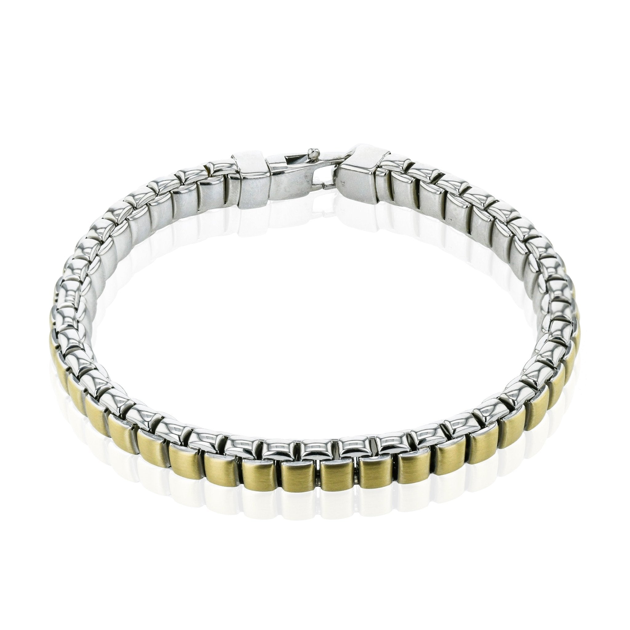 Two-Tone Link Bracelet - Simon G. Jewelry