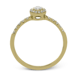 Wedding Set in 18k Gold with Diamonds - Simon G. Jewelry