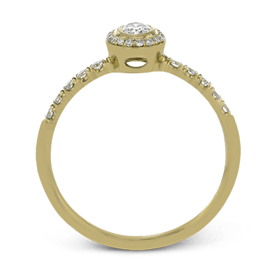 Wedding Set in 18k Gold with Diamonds - Simon G. Jewelry