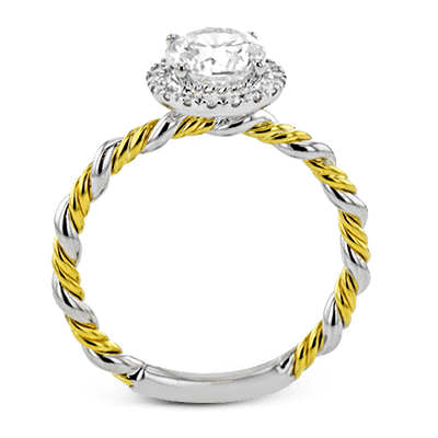 Wedding Set in 18k Gold with Diamonds - Simon G. Jewelry