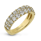 Simon-Set Anniversary Ring In 18k Gold With Diamonds – Simon G. Jewelry