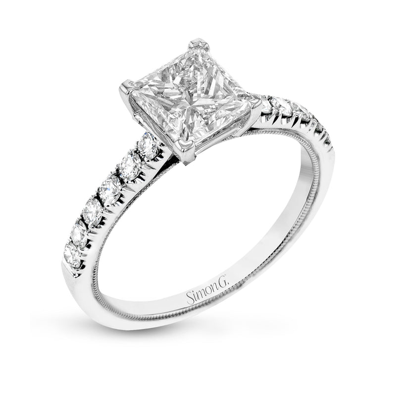 Tiffany & Co. Platinum And Princess Cut Diamond Ring Available For  Immediate Sale At Sotheby's